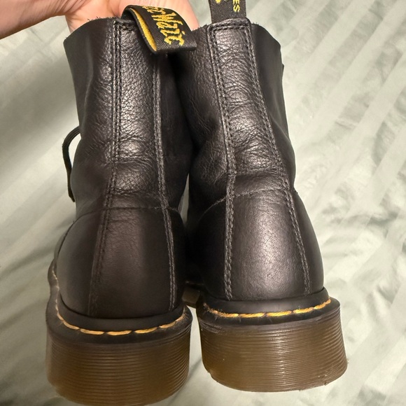 Dr. Martens Black Leather Boots - Picture 8 of 8